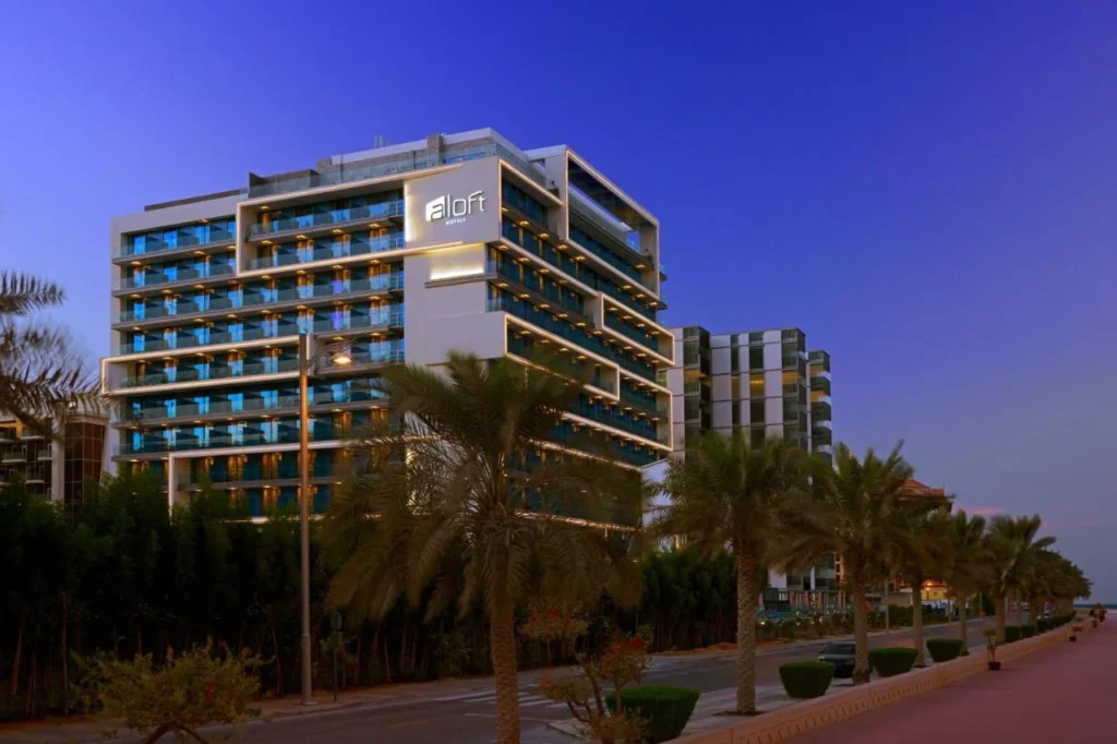 Aloft Palm Jumeirah hotel in Dubai