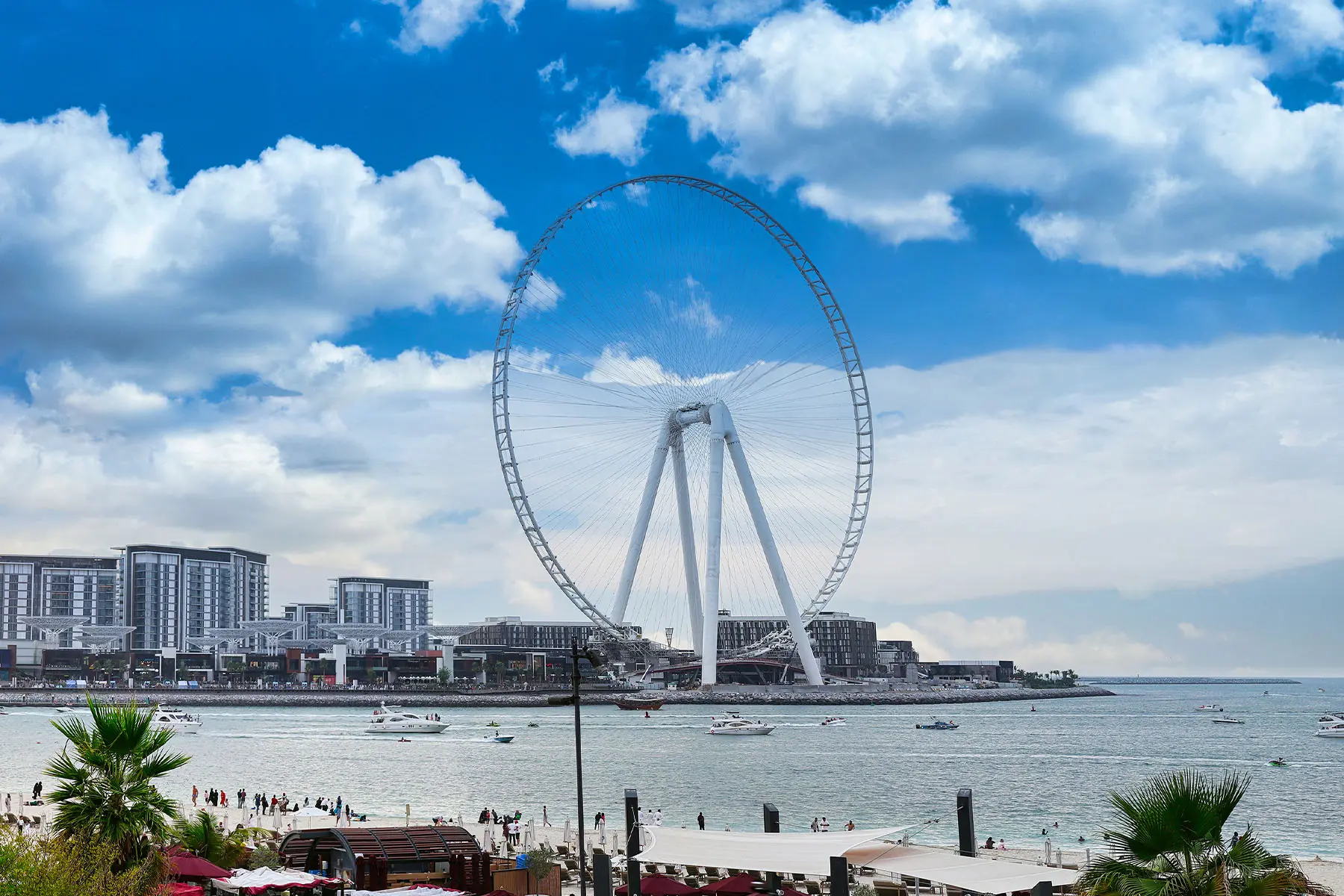 The Ain Dubai, the largest Ferris wheel in the world