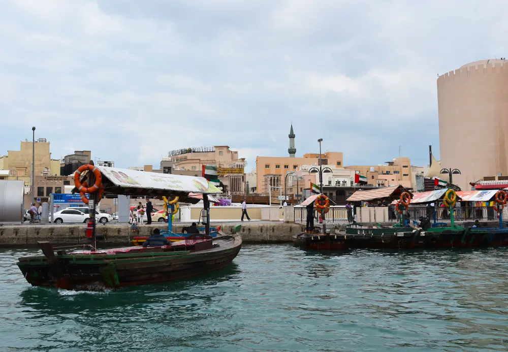 Abra on the Dubai Creek