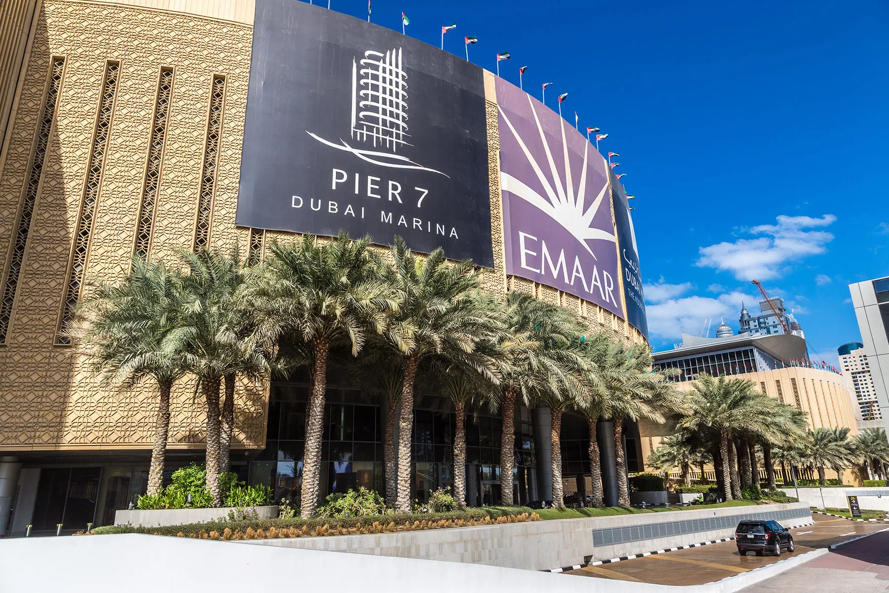 The Dubai Marina Mall in Dubai