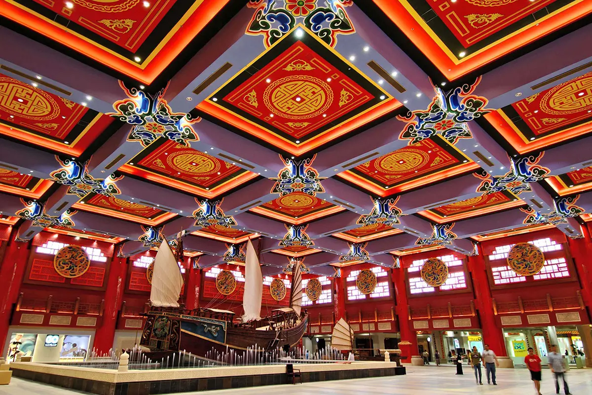 The Ibn Battuta Mall in Dubai