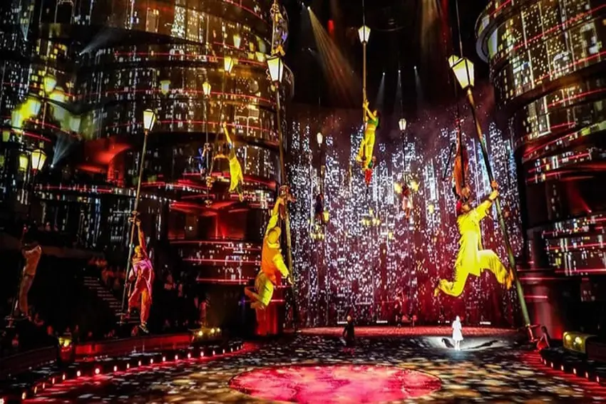 The La Perle show in Dubai