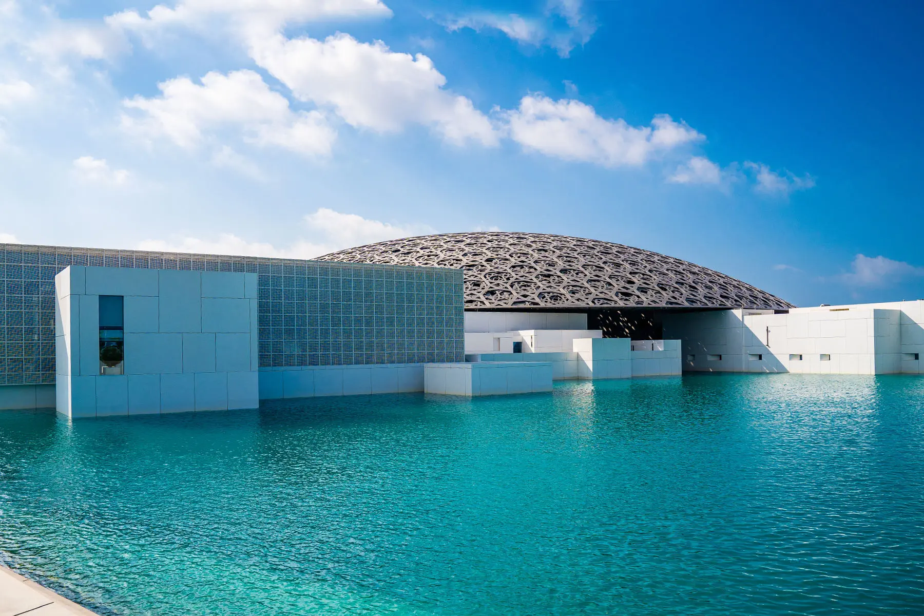 The Louvre Abu Dhabi museum