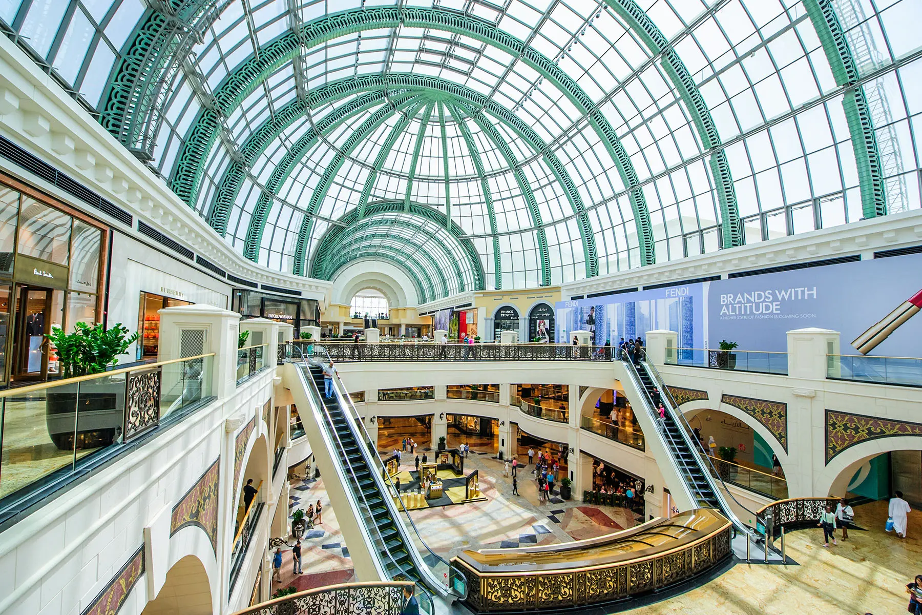 The Mall of the Emirates in Dubai