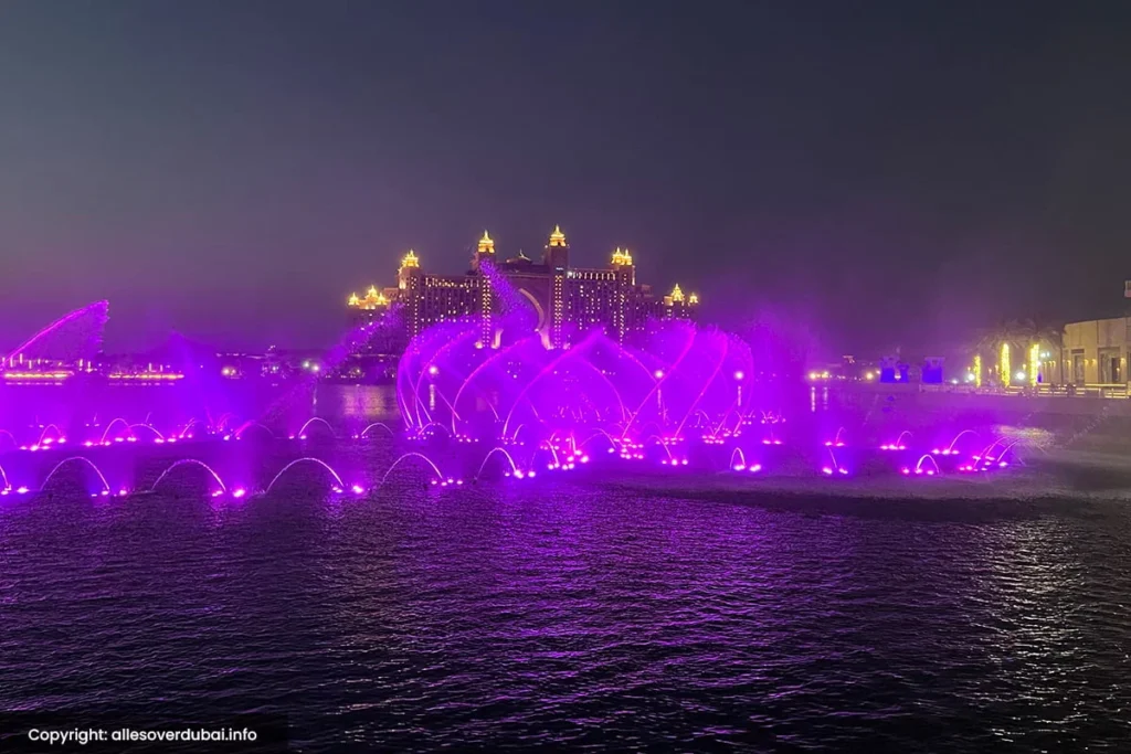 The Palm Fountain in Dubai