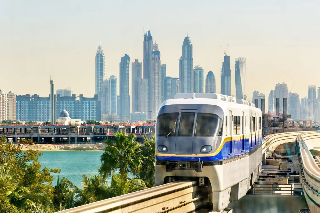 The Palm Jumeirah Monorail