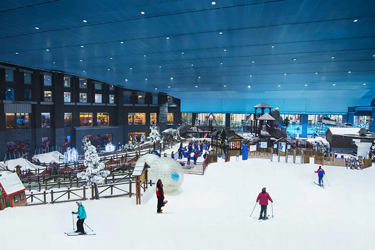 Ski Dubai in the Mall of the Emirates