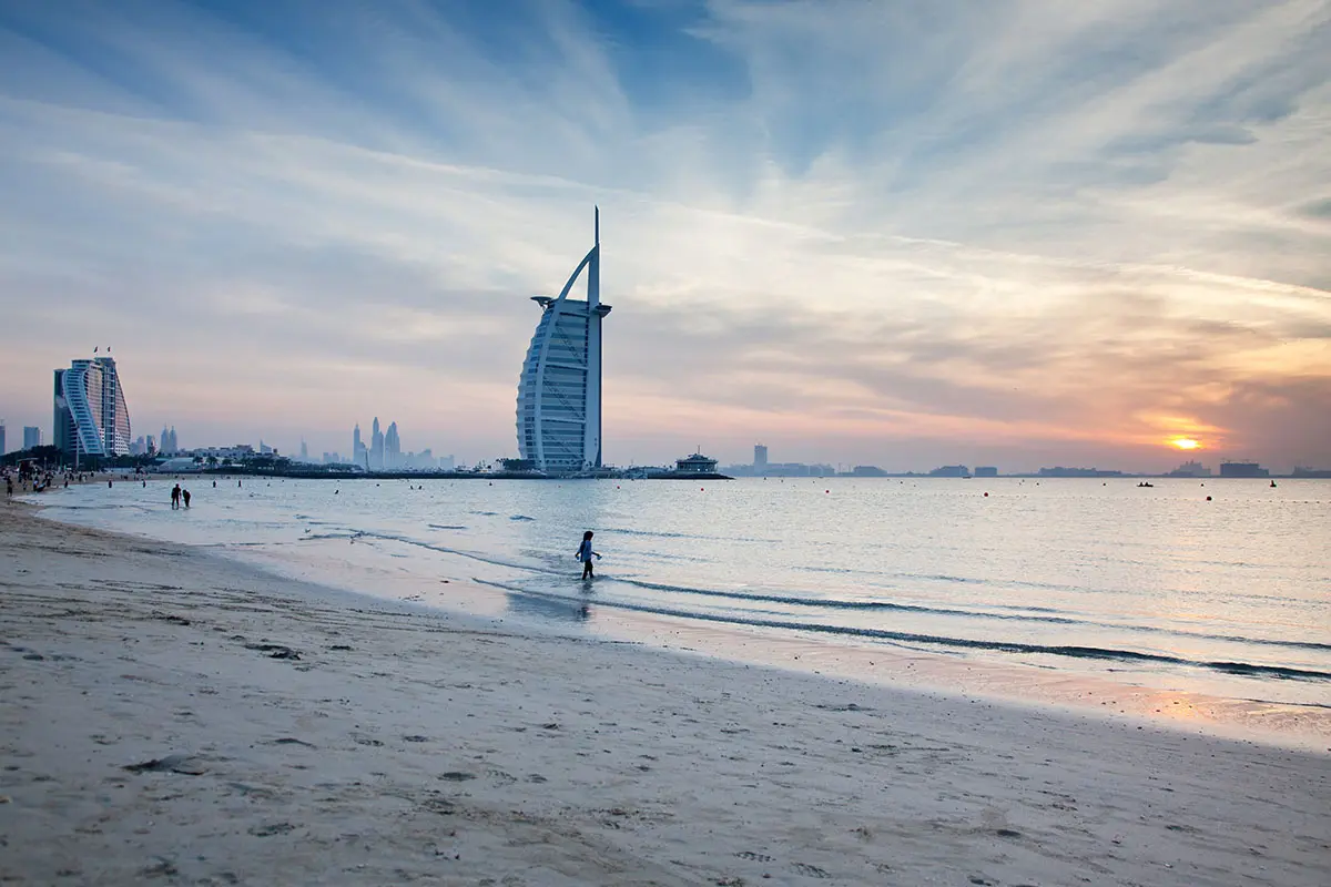 Umm Suqeim Beach in Dubai