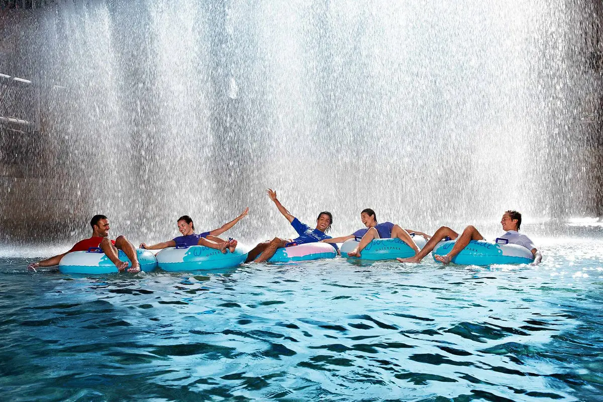 The Wild Wadi waterpark in Dubai